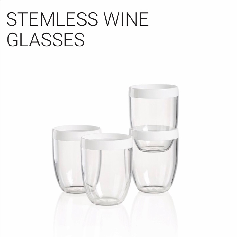 Tupperware Wine Glasses